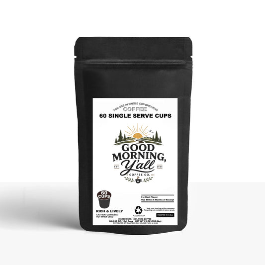 60 Pack Single Serve Coffee Capsules